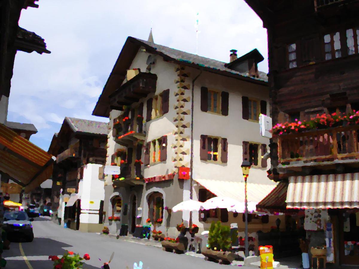 Pension D'Evolene Bagian luar foto